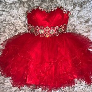 Red Homecoming Dress